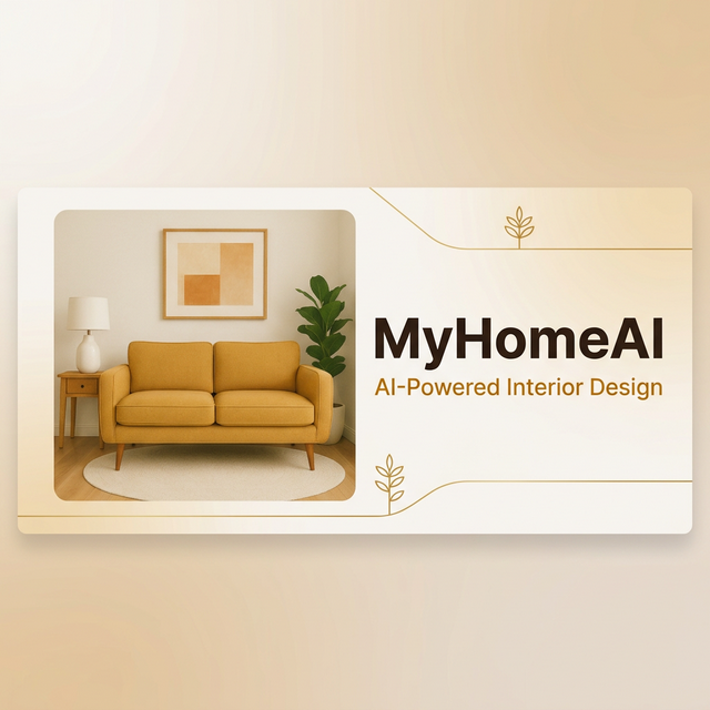 MyHomeAI - AI-Powered Interior Design Studio